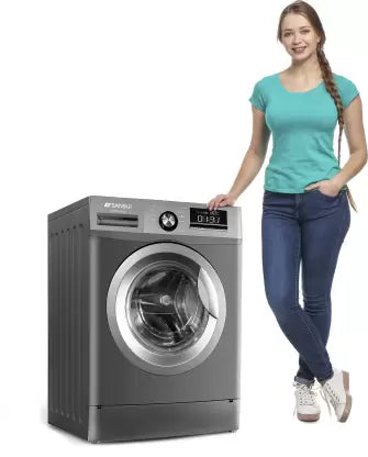 Sansui 7 kg Steam Wash Fully Automatic Front Load Washing Machine with In-built Heater Grey  (JSX70FFL-2022C) (OPEN BOX) Sansui 7 kg Steam Wash Fully Automatic Front Load Washing Machine with In-built Heater Grey  (JSX70FFL-2022C) (OPEN BOX)